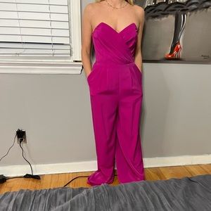 Express size 2 strapless one piece
